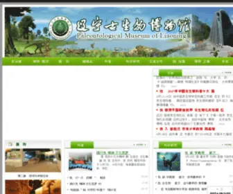 Pmol.org.cn(辽宁古生物博物馆) Screenshot