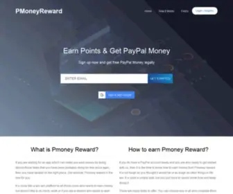 Pmoneyreward.com(Earn Free PayPal Money Fast) Screenshot