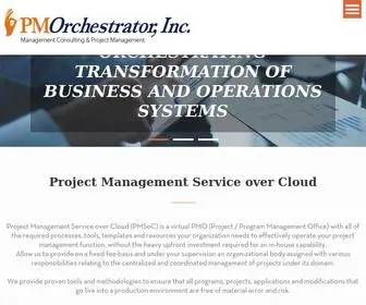 Pmorchestrator.com(Project Management Consulting) Screenshot