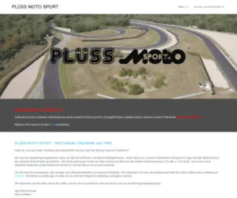 Pmotosport.com(PLÜSS MOTO SPORT) Screenshot