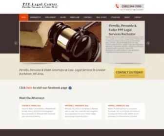 PMPflegal.com(Pirrello, Personte & Feder, PLLC) Screenshot