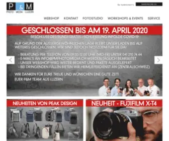 PMphotomedia.ch(P&M PHOTO MEDIA) Screenshot