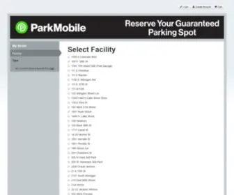 Pmreserve.com(Parking Made Simple) Screenshot