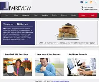 Pmreview.com(Insurance review) Screenshot