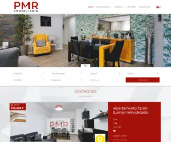 Pmrimobiliaria.pt(PMR Imobiliária) Screenshot