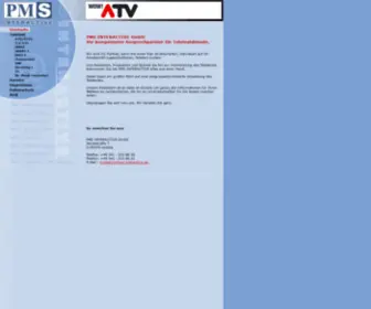 PMS-Interactive.de(PMS INTERACTIVE GmbH) Screenshot