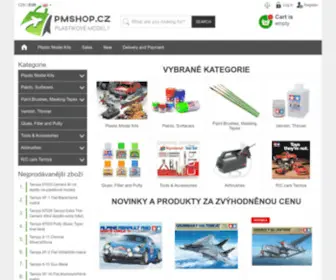 PMshop.cz(Plastikové modely Tamiya barvy) Screenshot