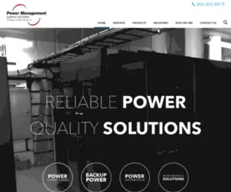 PMssinc.com(Power Management Systems & Sales) Screenshot