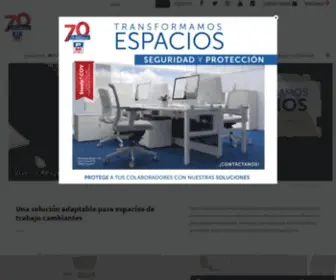 PMsteele.com.mx(Muebles para Oficina) Screenshot