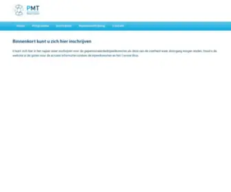 PMT-AAnmelden.nl(PMT AAnmelden) Screenshot