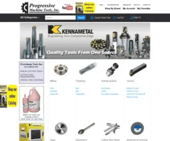 PMT-Usa.com(Progressive Machine Tools) Screenshot