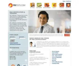 Pmtests.com(PMI Certification Training) Screenshot