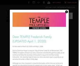 PMthetemple.edu(The TEMPLE) Screenshot