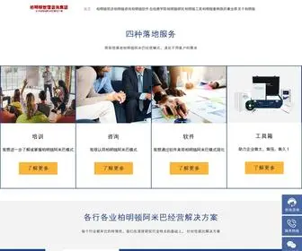 PMT.net.cn(柏明顿管理咨询集团) Screenshot