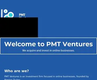 PMtventures.co(PMT Ventures) Screenshot