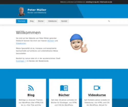 Pmueller.de(Peter Müller) Screenshot