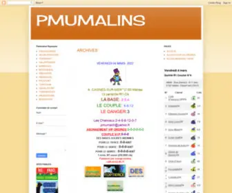Pmumalins.com(Pmumalins) Screenshot
