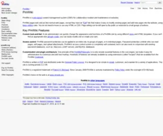 Pmwiki.org(PmWiki) Screenshot