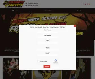 Pmxevents.com(Celebrity Fan Fest) Screenshot