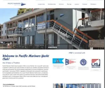 PMYC.org(Pacific Mariner's Yacht Club) Screenshot