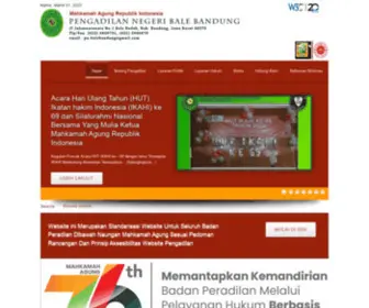 PN-Balebandung.go.id(Selamat Datang) Screenshot