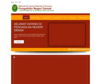 PN-Demak.go.id(Pengadilan Negeri Demak) Screenshot