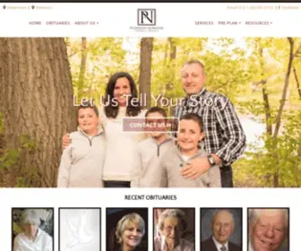 PN-FH.com(Pederson-Nowatka Funeral Homes) Screenshot