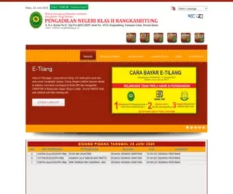 PN-Rangkasbitung.go.id(Pengadilan Negeri Rangkasbitung) Screenshot