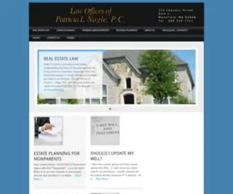 Pnaglelaw.com(Law Offices of Patricia L) Screenshot