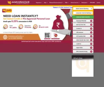 Pnbibanking.in(Punjab national bank internet banking) Screenshot