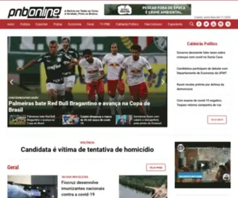 Pnbonline.com.br(Pnb online o seu portal de notícias) Screenshot