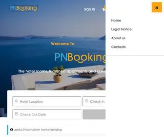 Pnbooking.com(Book best hotels and apartments in Cameroon) Screenshot