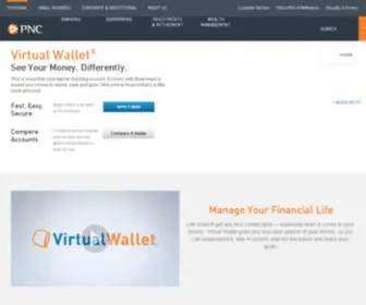 PNcvirtualwallet.com(Online Banking & Money Management) Screenshot