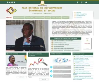 Pndesguinee.org(Guinée) Screenshot