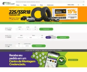 Pneufree.com.br(A Pneu Free possui diversos tipos de pneus para sua necessidade) Screenshot