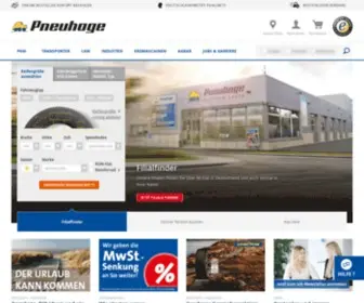 Pneuhage-Shop.de(Kompletträder bestellen) Screenshot