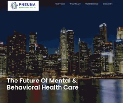 Pneumabh.com(Pneuma Behavioral Health) Screenshot