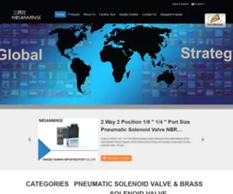 Pneumaticsolenoid-Valve.com(Quality Pneumatic Solenoid Valve manufacturer) Screenshot