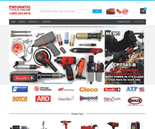 Pneumatictoolsonline.com(Pneumatic Tools Online) Screenshot