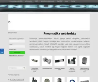 Pneumatikashop.hu(Pneumatika termékek webáruháza) Screenshot