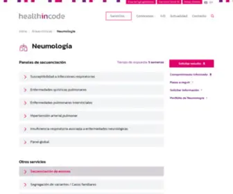 Pneumohic.com(Neumología) Screenshot