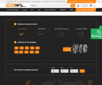 Pneunet.com.br(Pneunet) Screenshot