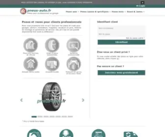 Pneus-Auto.fr(Pneus et roues pour clients professionnels @) Screenshot