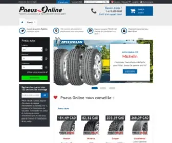 Pneus-Online-Canada.ca(Pneus Online Canada) Screenshot