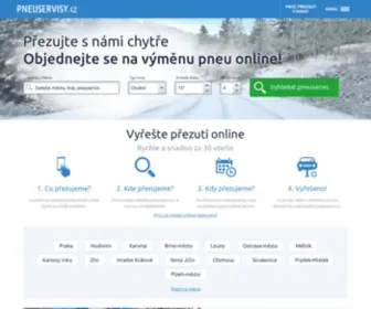 Pneuservisy.cz(Přezouvejte) Screenshot