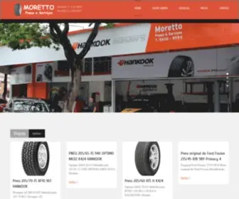 Pneusmoretto.com.br(Pneus Moretto) Screenshot