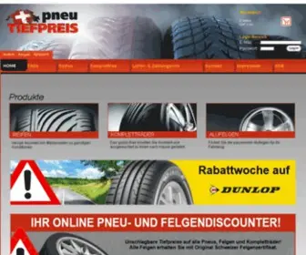 Pneutiefpreis.ch(Pneutiefpreis Ihr Schweizer Pneu) Screenshot