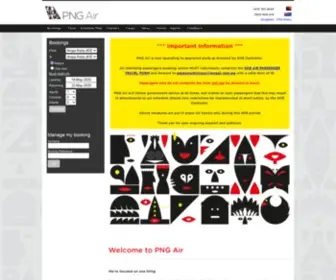 PNGair.com.pg(PNG Air) Screenshot