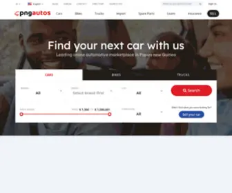 PNGautos.com(Buy and sell cars) Screenshot