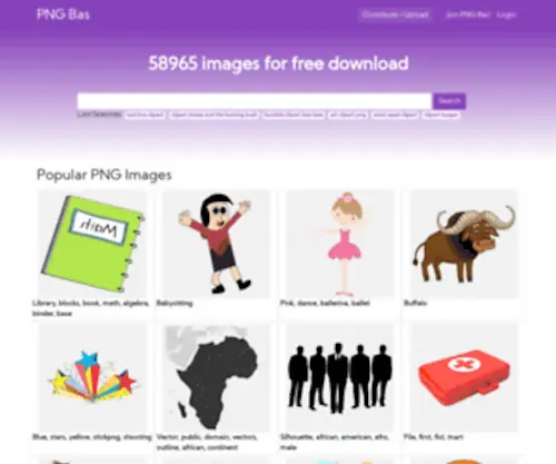 PNGbas.com(PNGbas) Screenshot